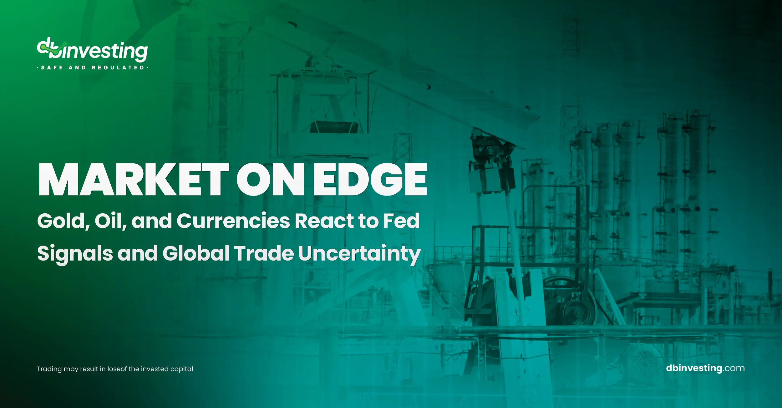 Market on Edge: Gold, Oil, and Currencies React to Fed Signals and Global Trade Uncertainty 