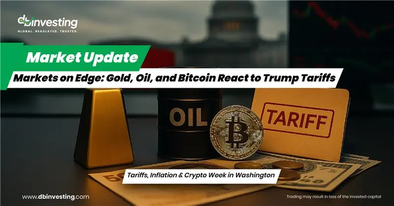 Markets on Edge: Gold, Oil, and Bitcoin React to Trump Tariffs