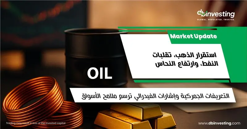 الذهب يتماسك، والنفط يهتز، والنحاس يرتفع