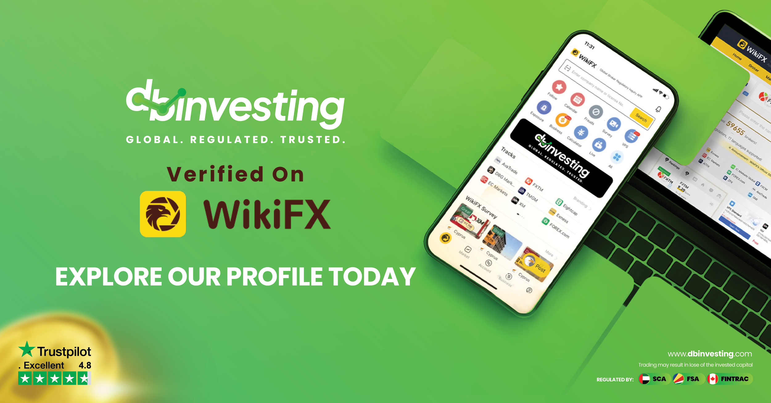 DB investing em destaque na plataforma WikiFX