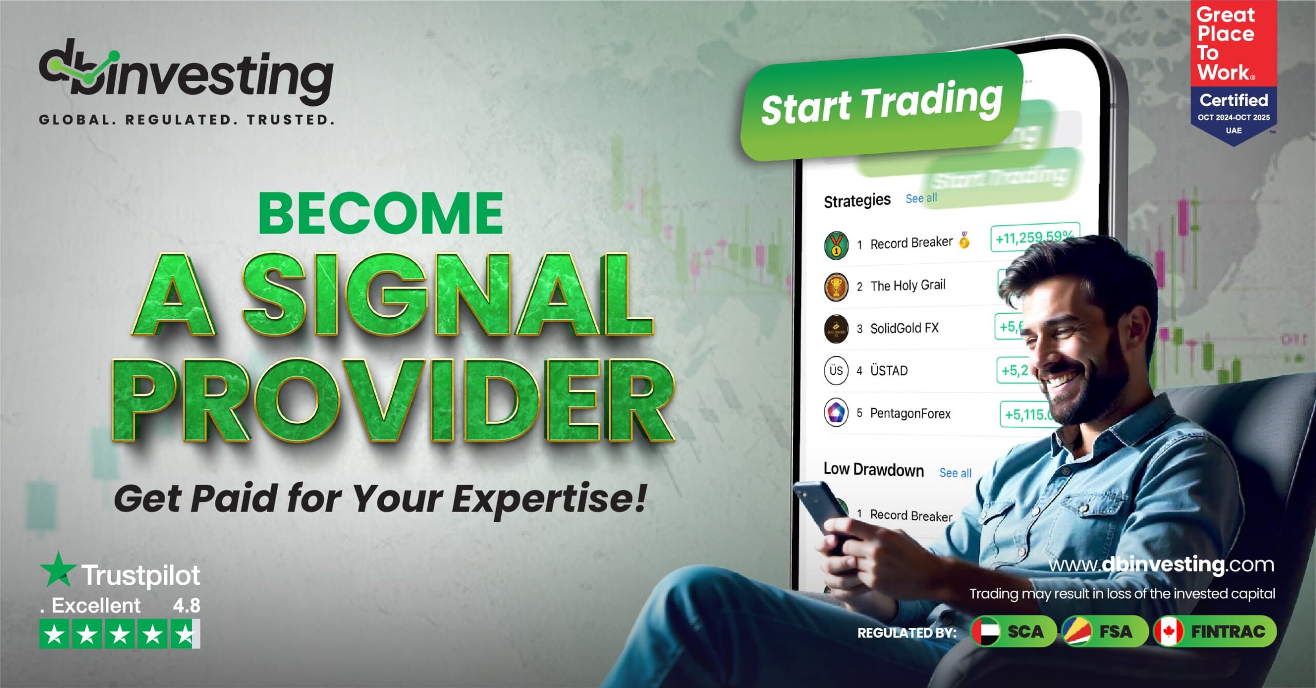5 فوائد لتصبح مزود إشارات استثمار DB وكيفية البدء