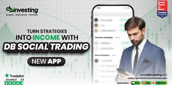 التداول بالنسخ مع DB للاستثمار: اغتنم فرص السوق مع تطبيق التداول الاجتماعي DB