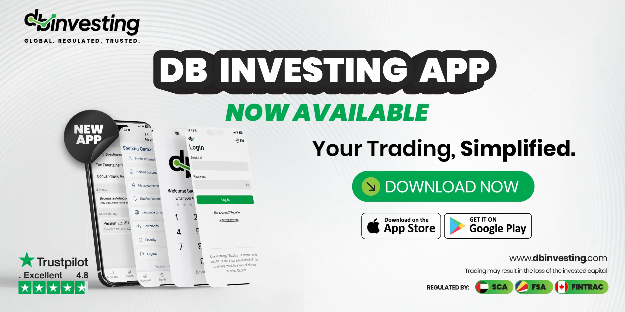 DB Investing App is Now Available on iOS and Android